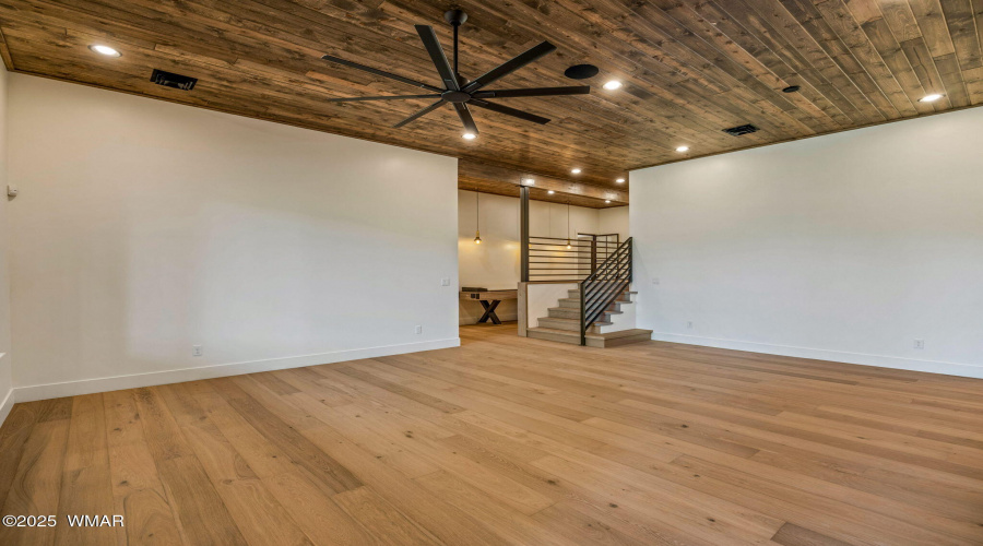 Lower Level Living toward stairs
