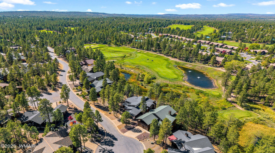 Backing Golf course and water Feature