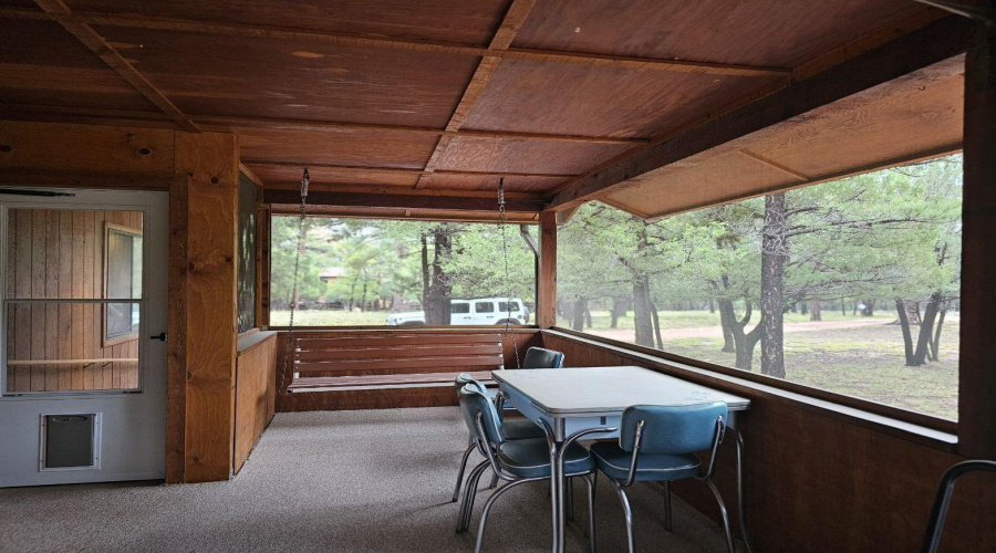 Back Enclosed Porch