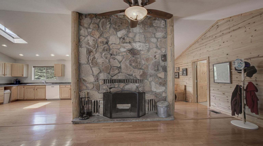 SHOW-STOPPING FIREPLACE!