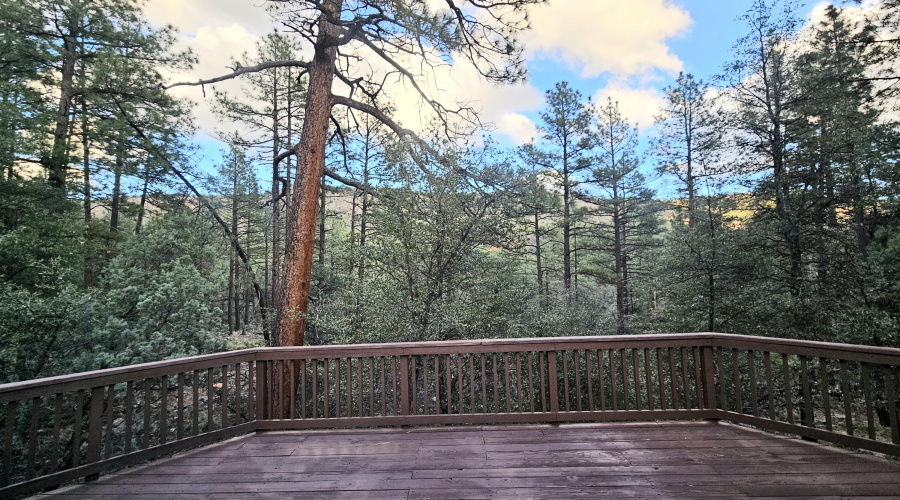 Stunning Views from Front Deck