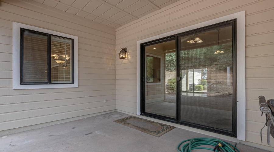 Back patio