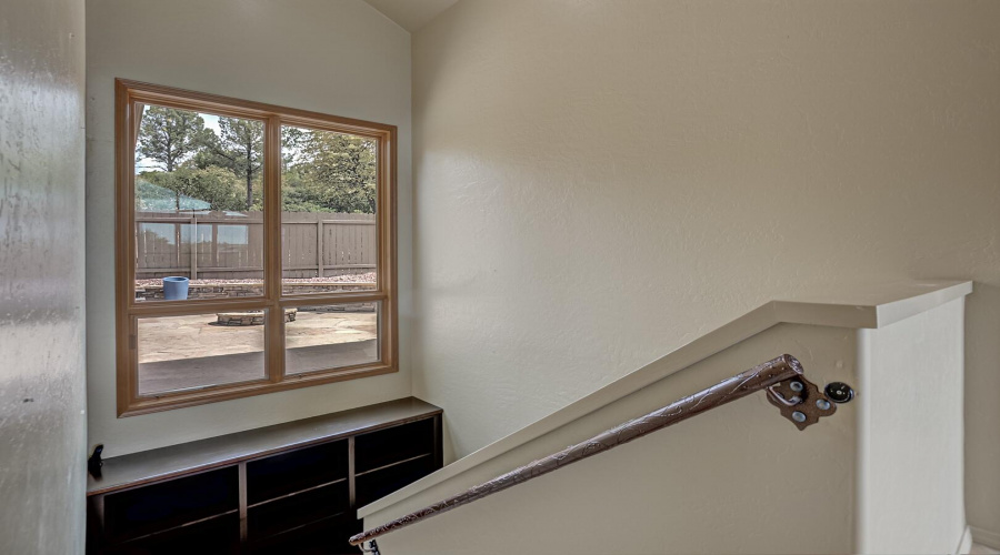 Stairs to lower level