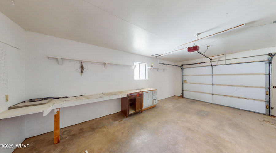 Attached garage