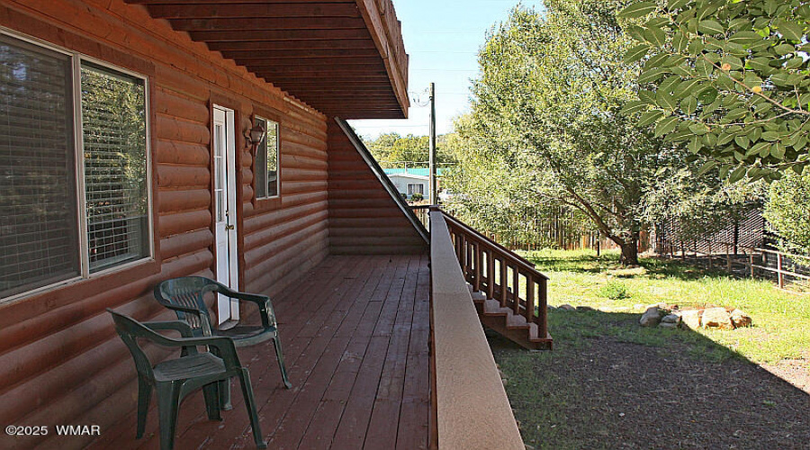 Bottom North Side Deck