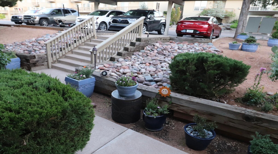 Front steps