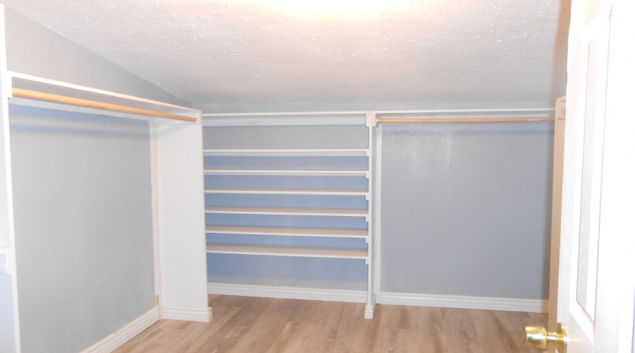 Master closet