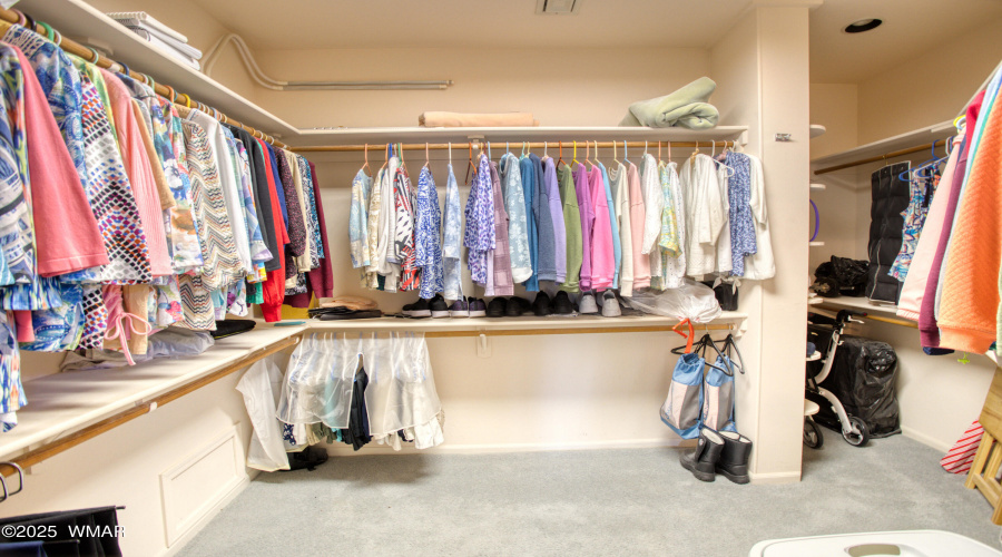 Primary Walk In Closet