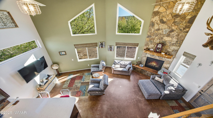 Loft looking down