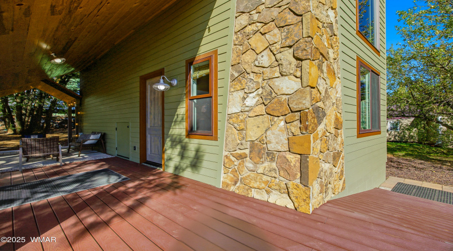 Stone  chimney