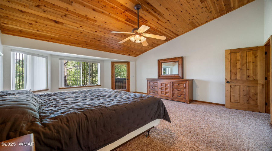 Primary Suite with Private Exit to Deck
