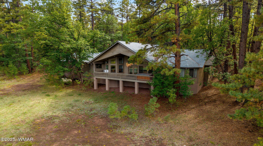 Aerial View of Front of Home