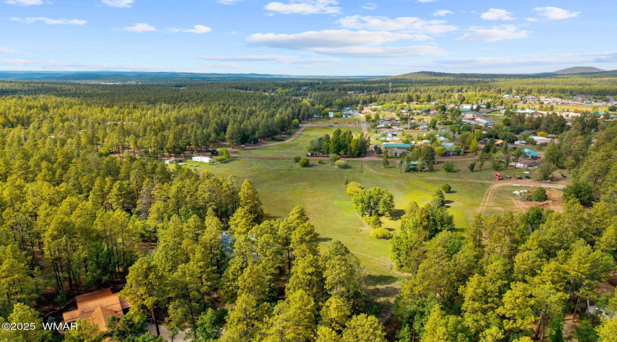 Aerial View of Community