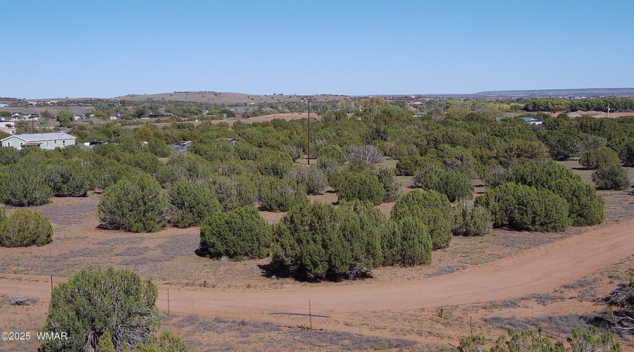 Birds Eye Views from above the property