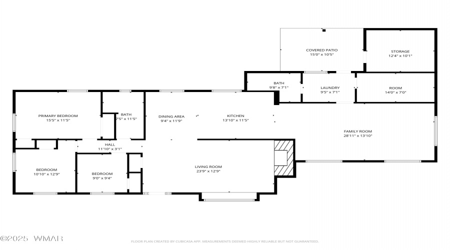 Floor plan WITH dimensions