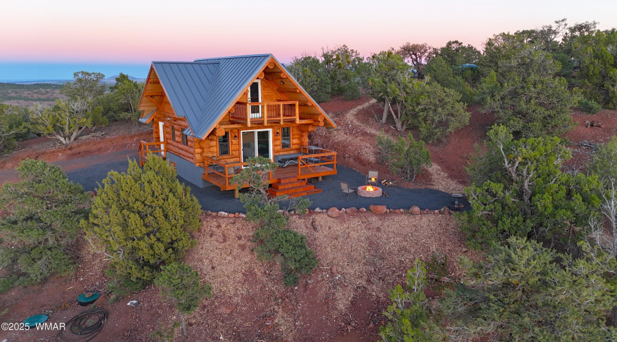 Custom Log home