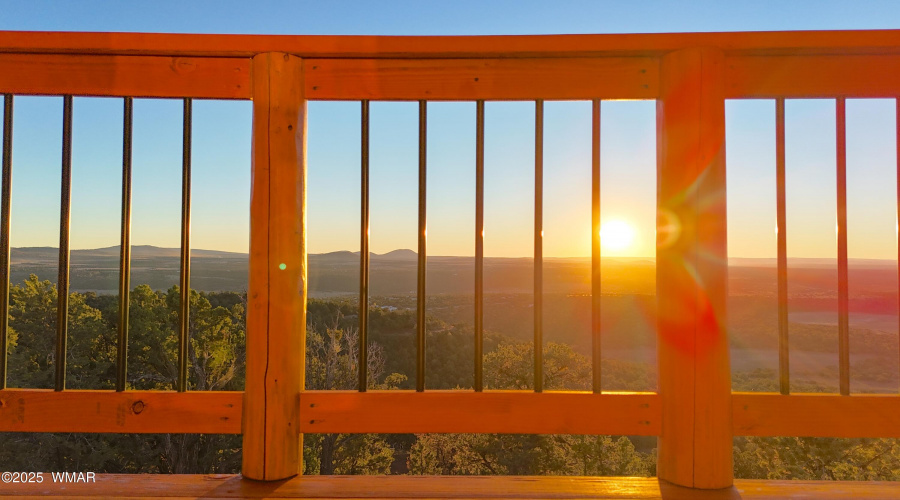 balcony with views for ever!