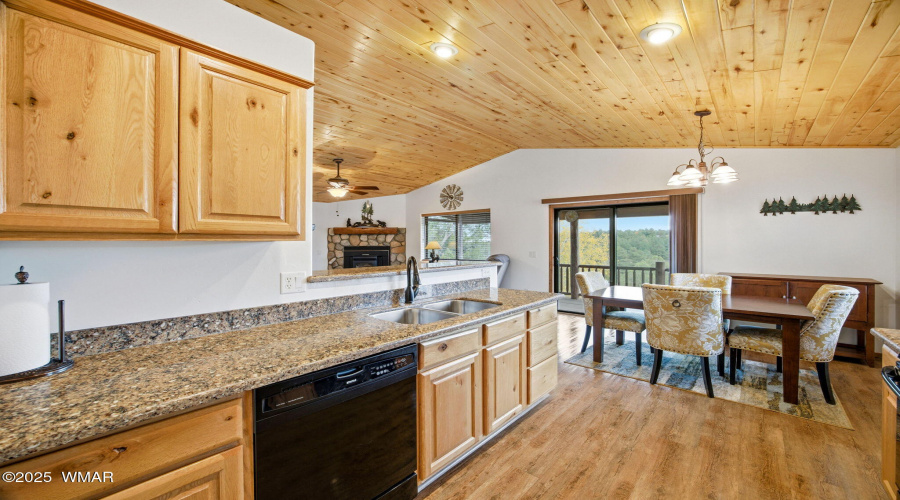 Kitchen To Dining