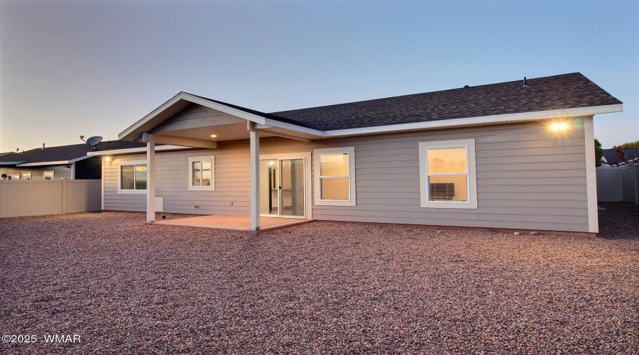 Rear of Home