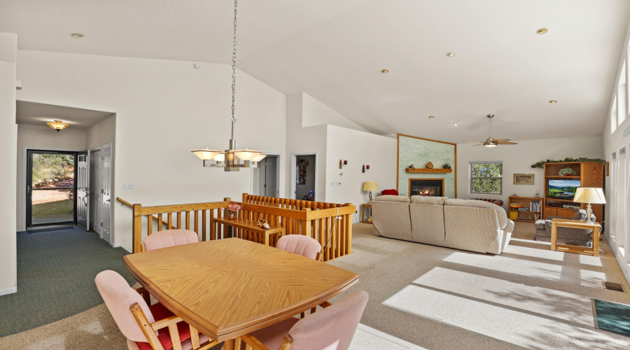 Dining in Great Room