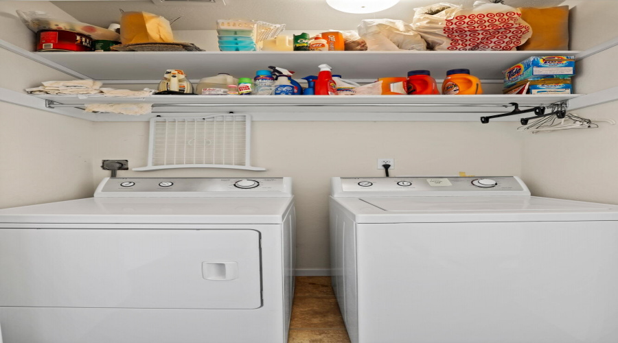 Main Level Washer/Dryer