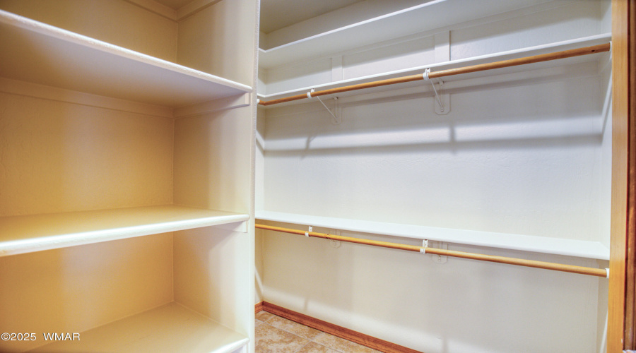 Walkin Closet - Bedroom Three