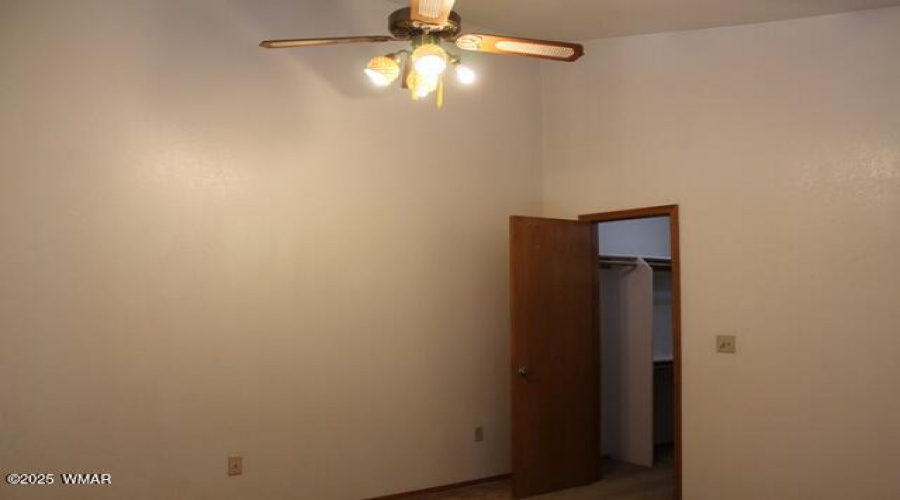 upstairs bedroom 1 closet door leading t