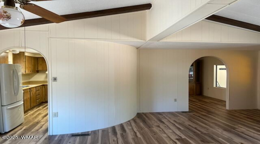 Living Room to Kitchen and Dining