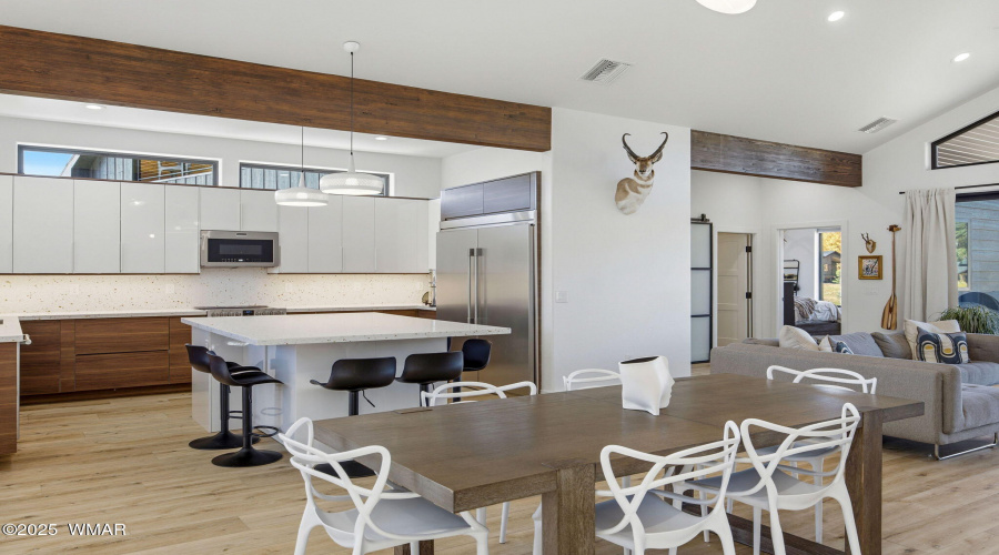 Dining Area To Kitchen