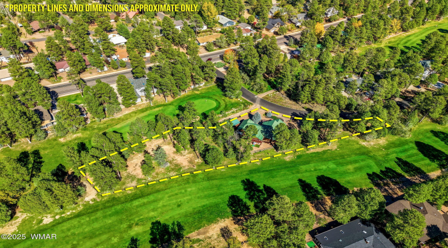 Approximate Lot Lines