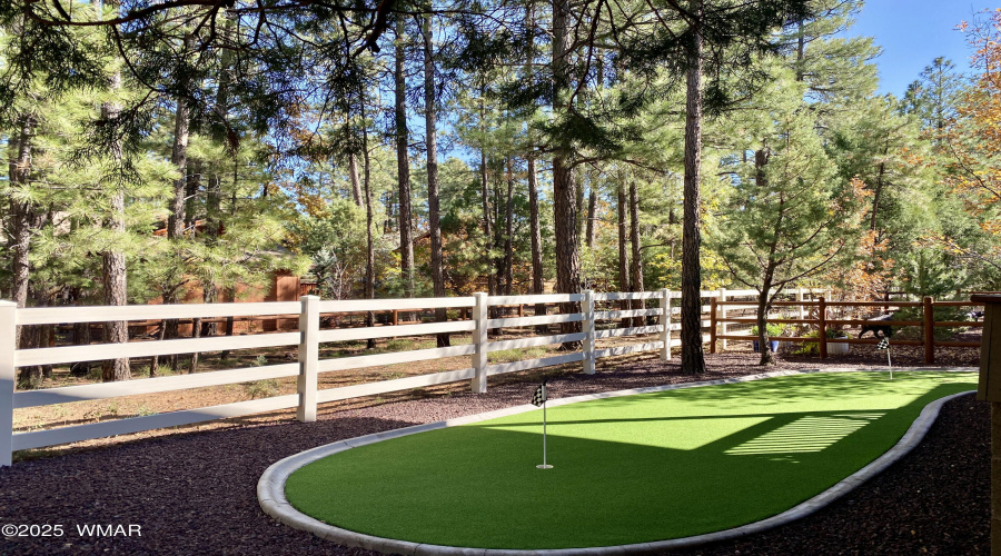 3 Hole Putting Green