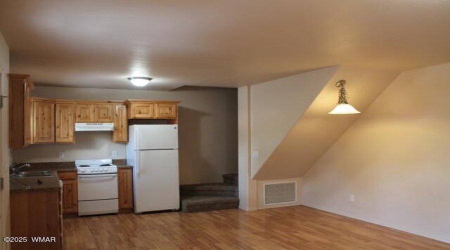 Kitchen and dining area