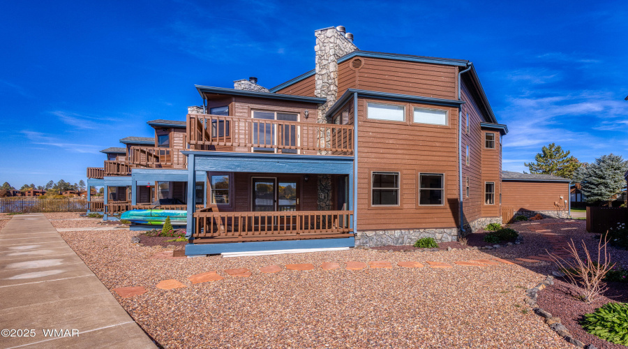 Southern exposure of property